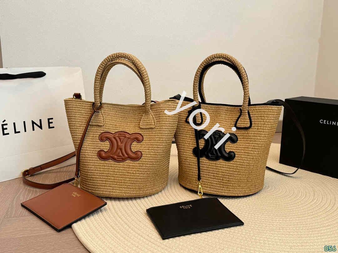 CELINE セリーヌ ベジバスケット ストローバッグ CELINE セリーヌ ベジバスケット ストローバッグ