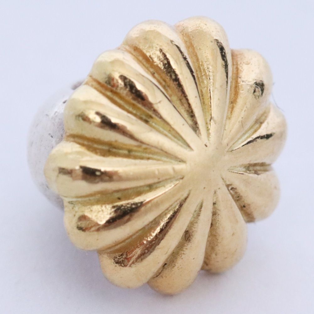 EAGLECAPITAL ONE 2個セット K18 オリジナルビーズ Lサイズ ゴールド