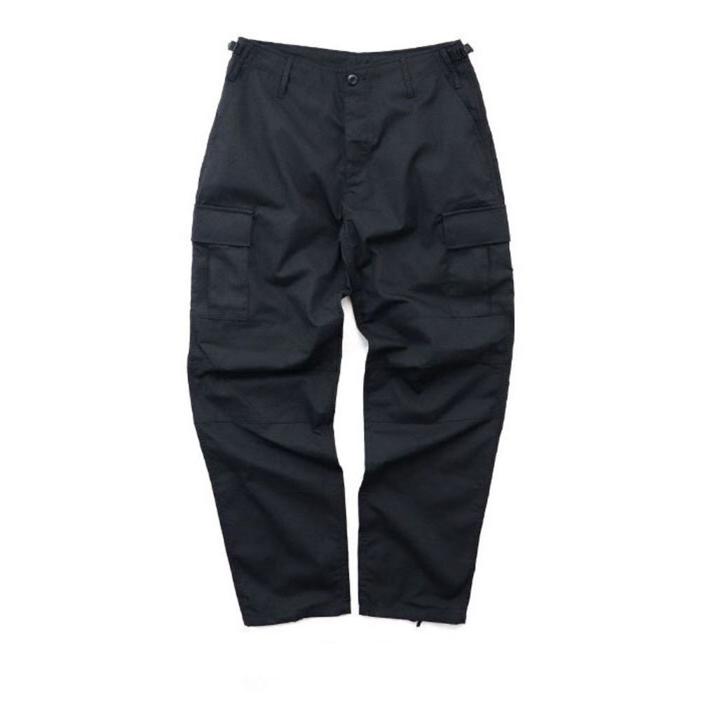 ブラック  Sサイズ  B.D.U.パンツ リップストップ カーゴパンツ メンズ ミリタリーパンツ YMCLKYオリジナル BDUパンツ リップストップ メンズパンツ パンツ ズボン 長ズボン 軍パン コンバットパ