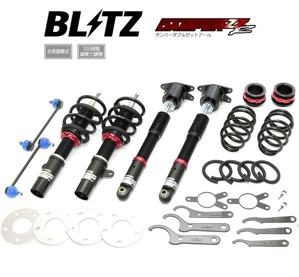 BLITZ ブリッツ 車高調 DAMPER ZZ-R ZZR ダブルゼットアール MINI COOPER S ミニクーパーS F66 3BA-22GD20 アダプティブサス無し車 92660