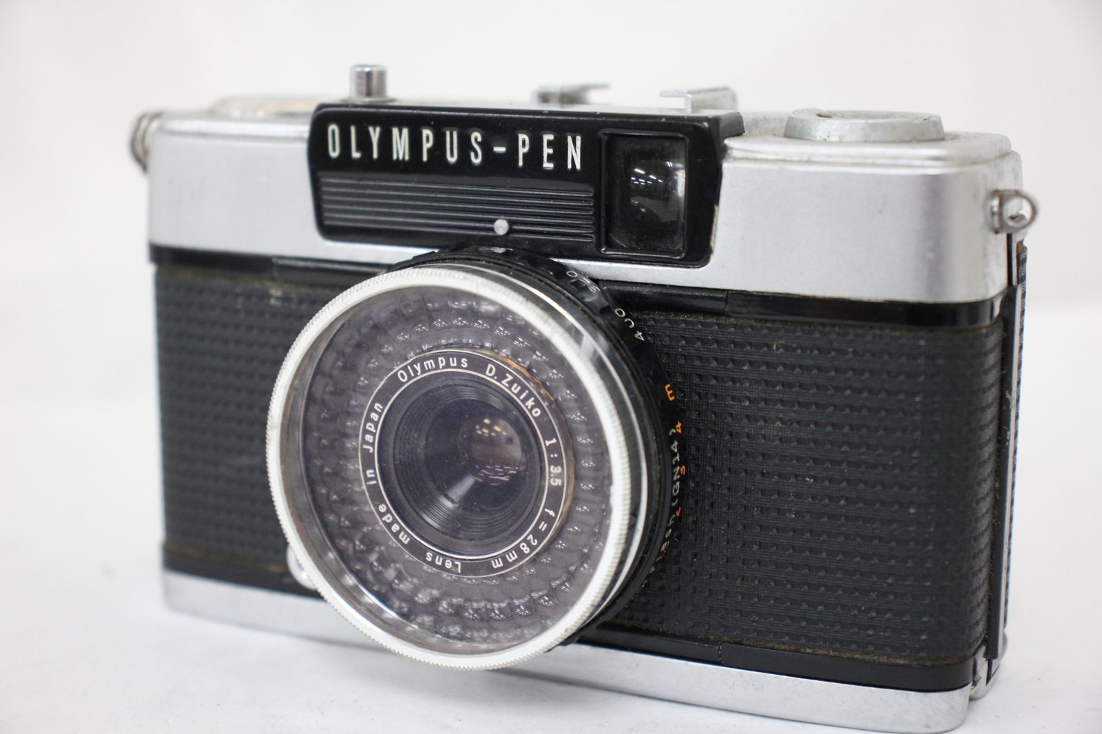 返品保証 オリンパス Olympus-PEN EE-3 D.Zuiko 28mm F3.5 カメラ e2879