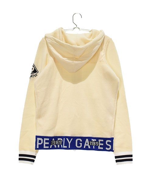PEARLY GATES - パーリーゲイツ  ニット  パーカー パーリーゲイツ フーディーニットパーカー ジップ カシミヤ100