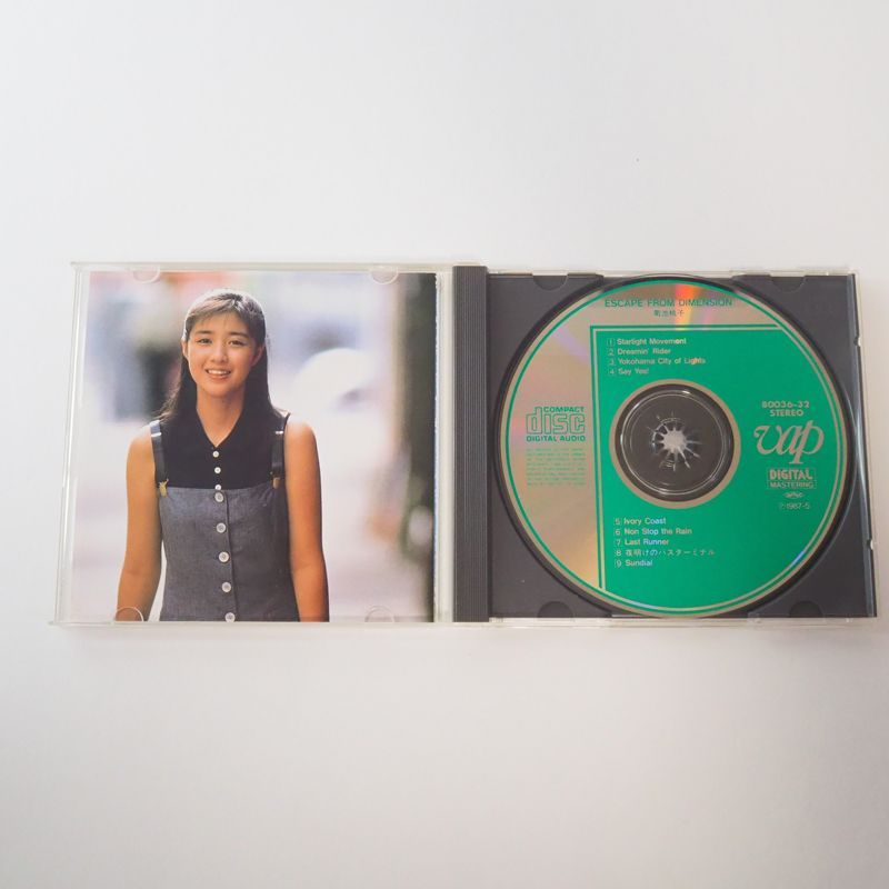 菊池桃子 エスケープ・フローム・ディメンション LP 菊池桃子 エスケープ・フローム・ディメンション LP - メルカリ