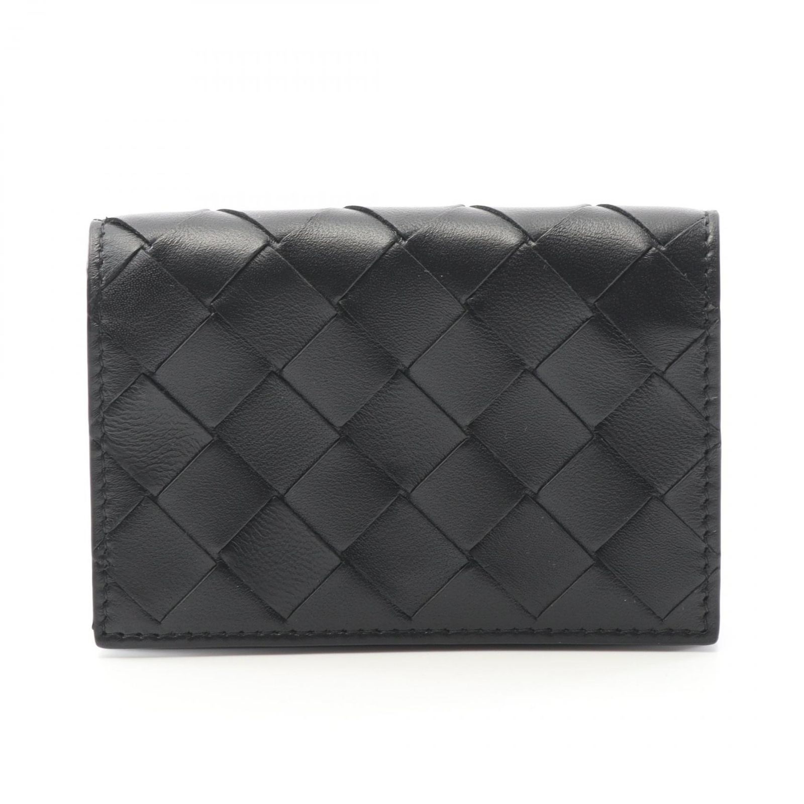 ボッテガヴェネタ BOTTEGA VENETA カードケース イントレチャート 667141VCPP38425 ブラック レザー カードケース メンズ