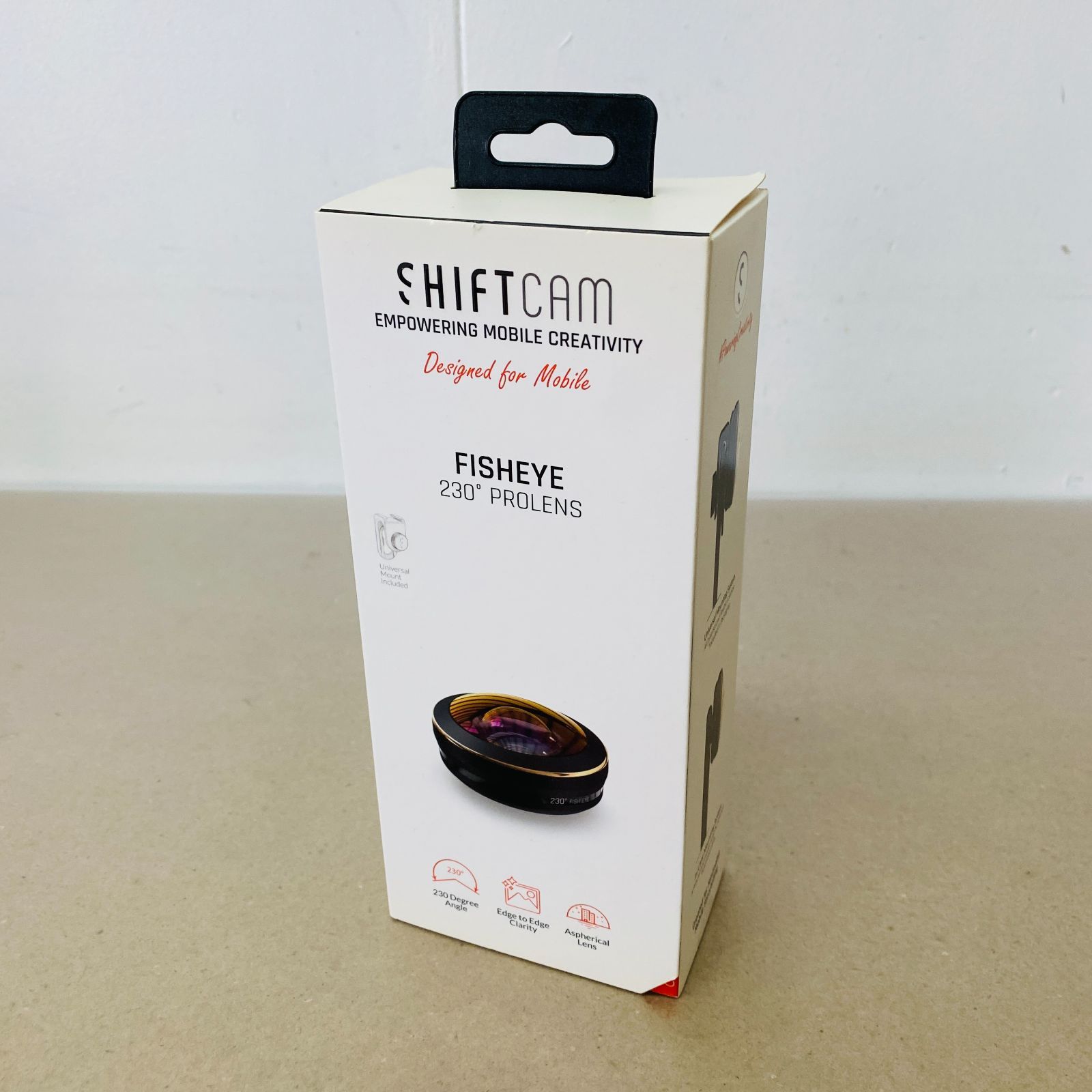 未使用　SHIFTCAM FISHEYE 230° PROLENS プロ230°魚眼レンズ　C3653 60サイズ発送