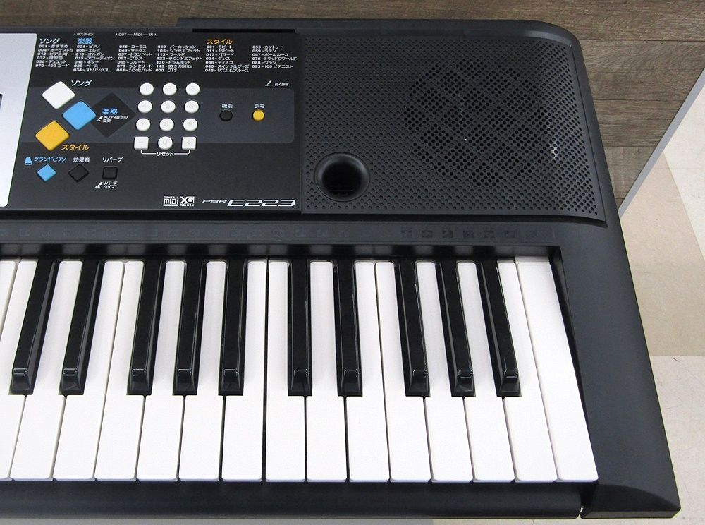 YAMAHA ヤマハ 61鍵電子キーボード PORTATONE PSR-E223 YAMAHA PSR-E383 キーボード 61鍵盤 ヤマハ 【PSR-E373後継機種