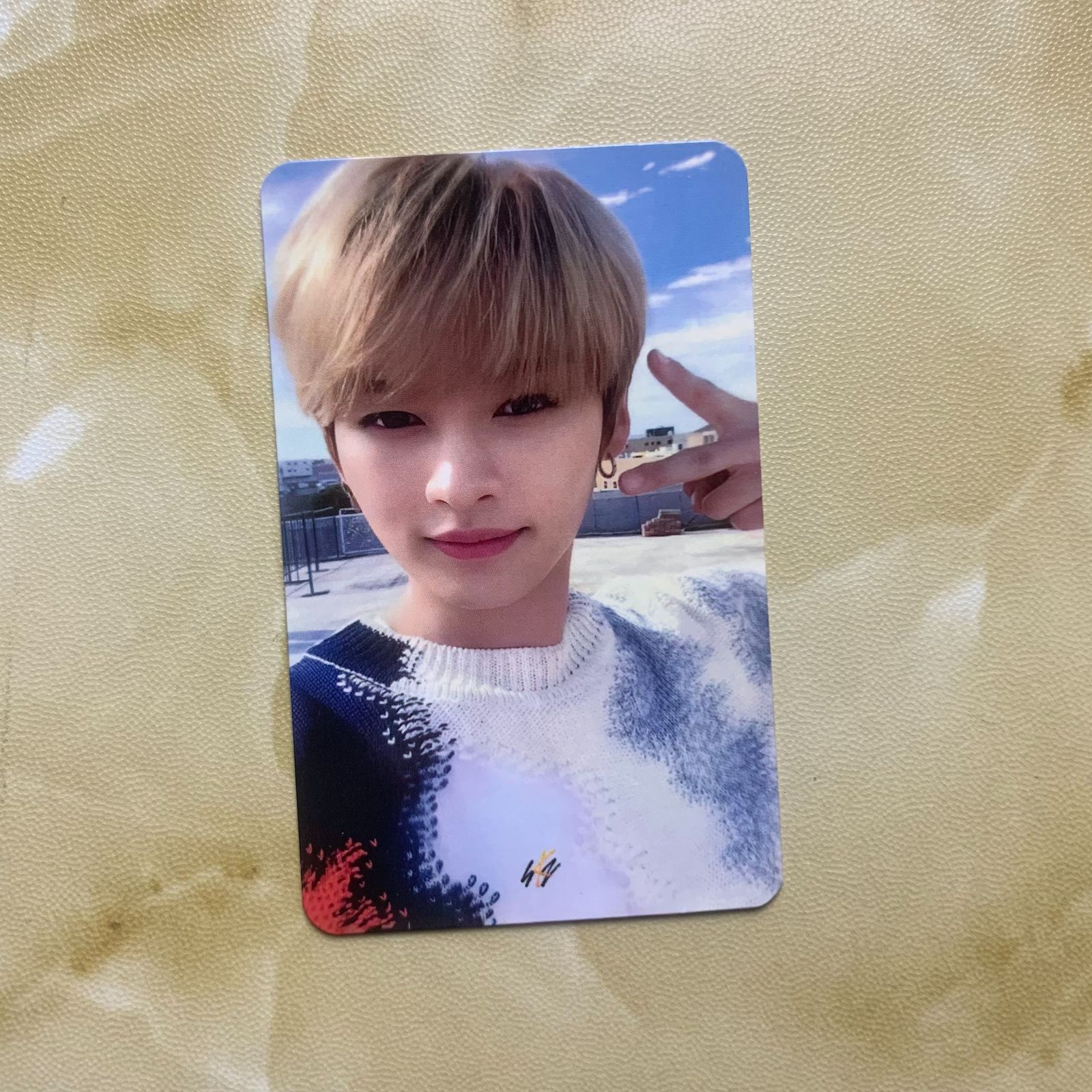 匿名配送 StrayKids yellow wood 特典 サノク 事前収録 リノ トレカ