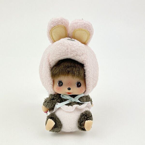 モンチッチ あにまるベビチッチ うさぎ 顔でかキーチェーン(SS) マスコット