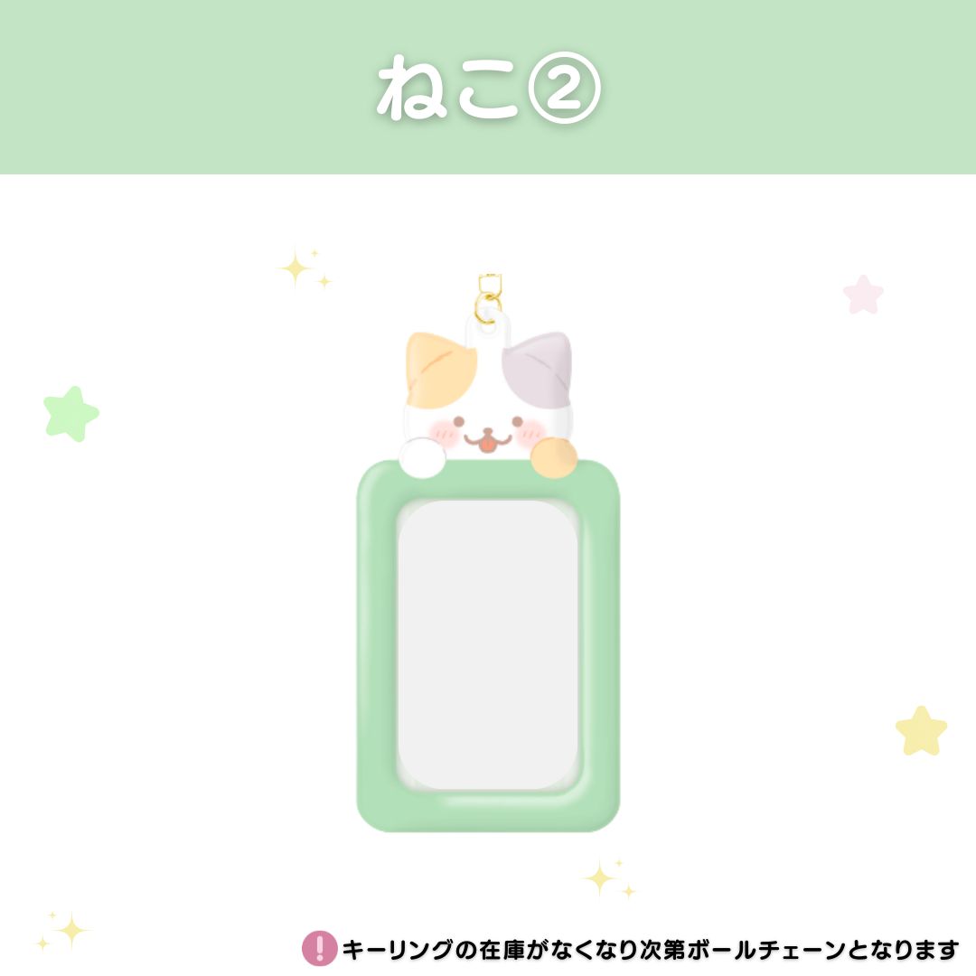 Aアニマル トレカケース フォトカードホルダー キーリング（全21