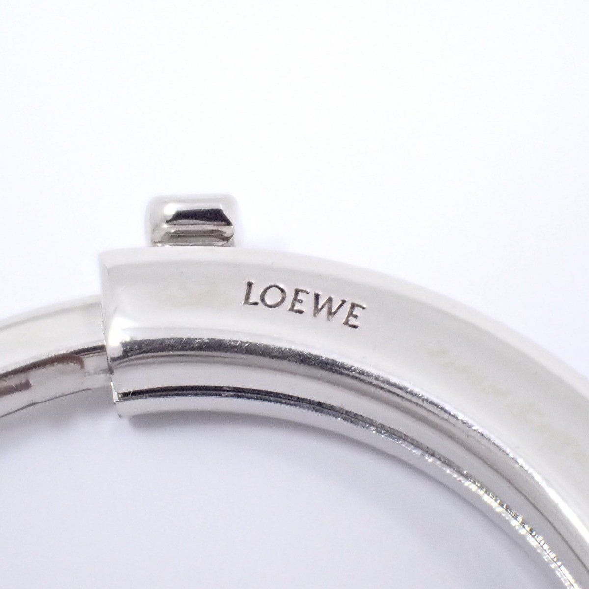 美品　ロエベ　ストラップリング LOEWE ロエベ ストラップ メタリックリング 2個セット【いおき質店