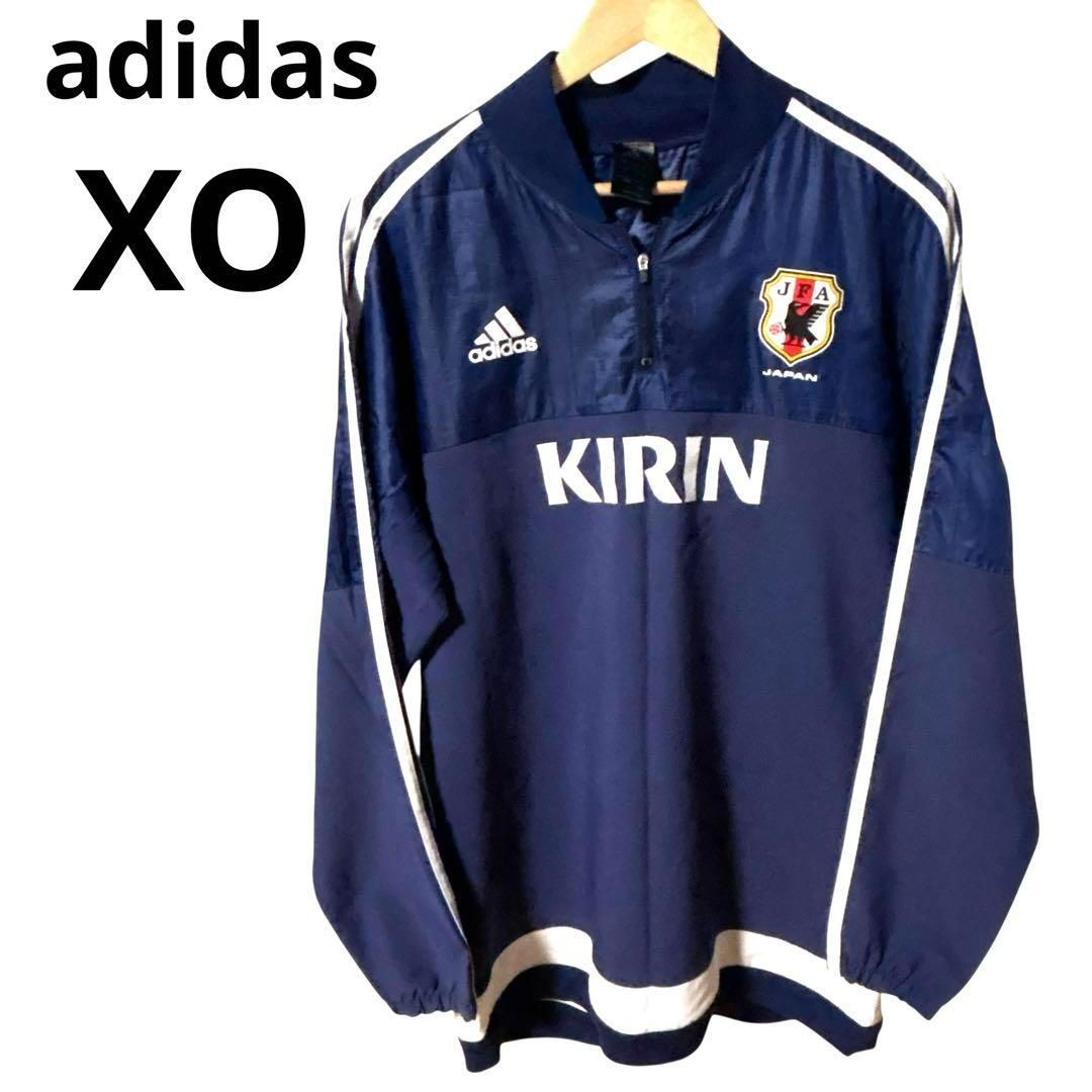 ASICS アシックス ウィンドブレーカー ネイビー上下 メンズMサイズ