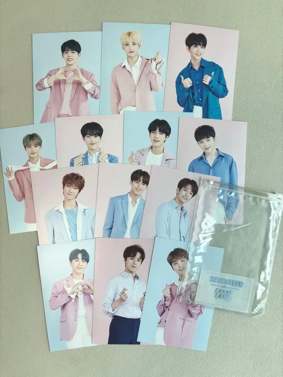 SEVENTEEN CARATLAND 2017 フォトカードセット 2017 Seventeen in CARAT LAND Official Fan Club Carat 1st Fan