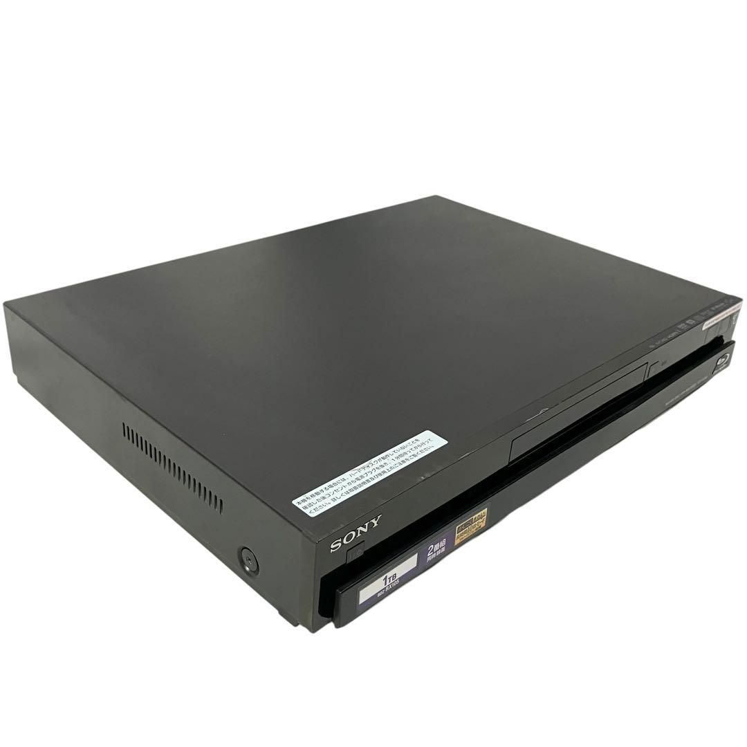 SONY 2番組同時録画 1TB ブルーレイレコーダー BDZ-RX105 ブラック