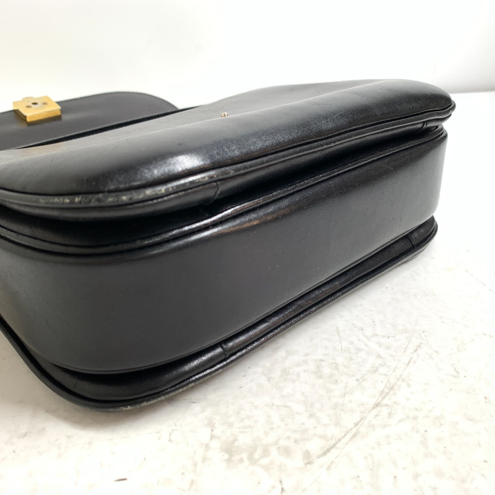 f001 C4 レア CELINE セリーヌ トリオンフ レザー ショルダー