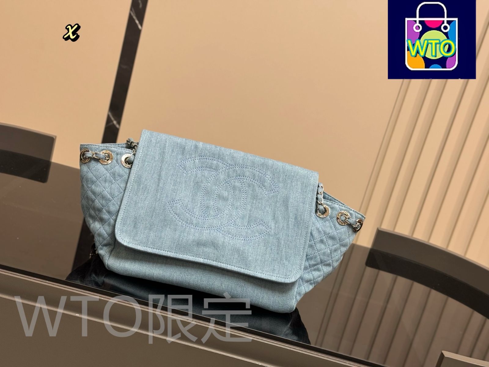 【3wayにつかえてポイントにもなる☆CHANEL バックパック デニム 今日特価】Chanel デニム ポストバッグ～送料無料！在庫限定のお