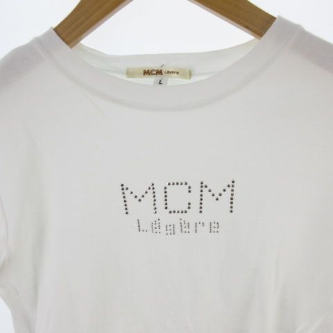 MCM Legere 紫色 エムシーエム Tシャツ Lサイズ