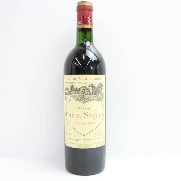CHATEAU Calon-Segur（シャトー カロン セギュール）1985 750ml