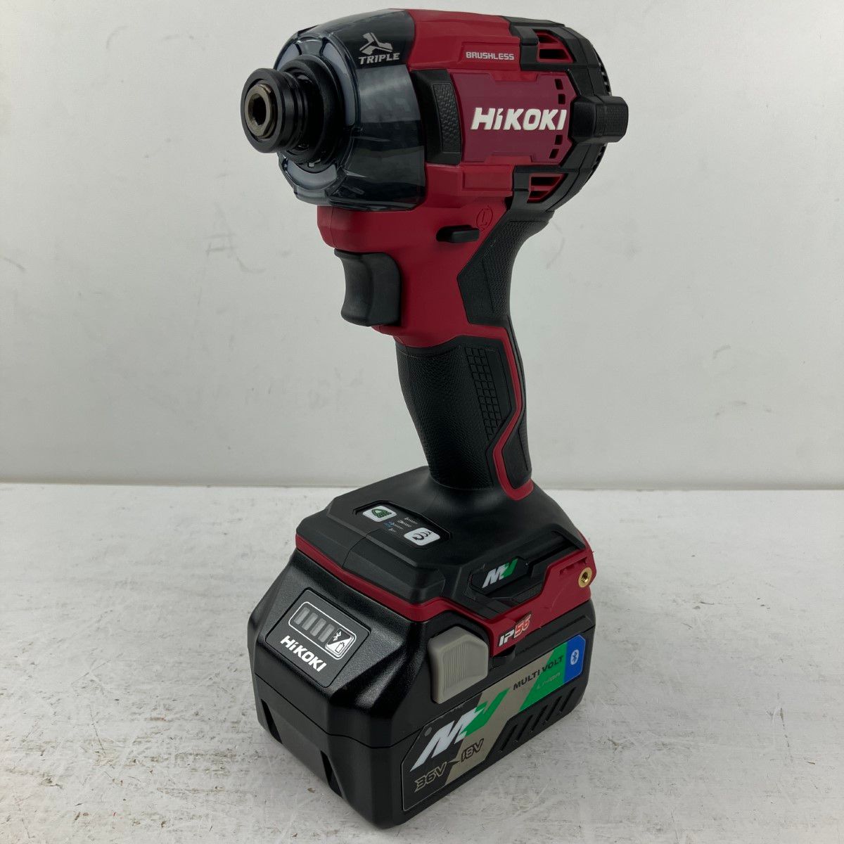 ЗЗHiKOKI ハイコーキ 36v インパクトドライバ　バッテリーx1付 ※充電器無し WH36DD スコーピオンレッド