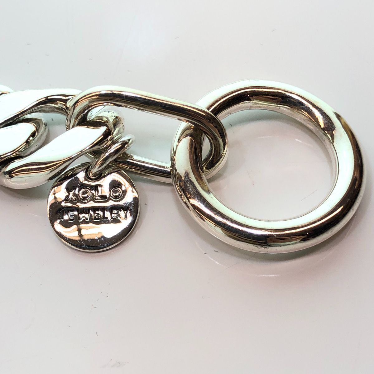 XOLO JEWELRY ショロジュエリー BASIC LINK BRACELET -8mm