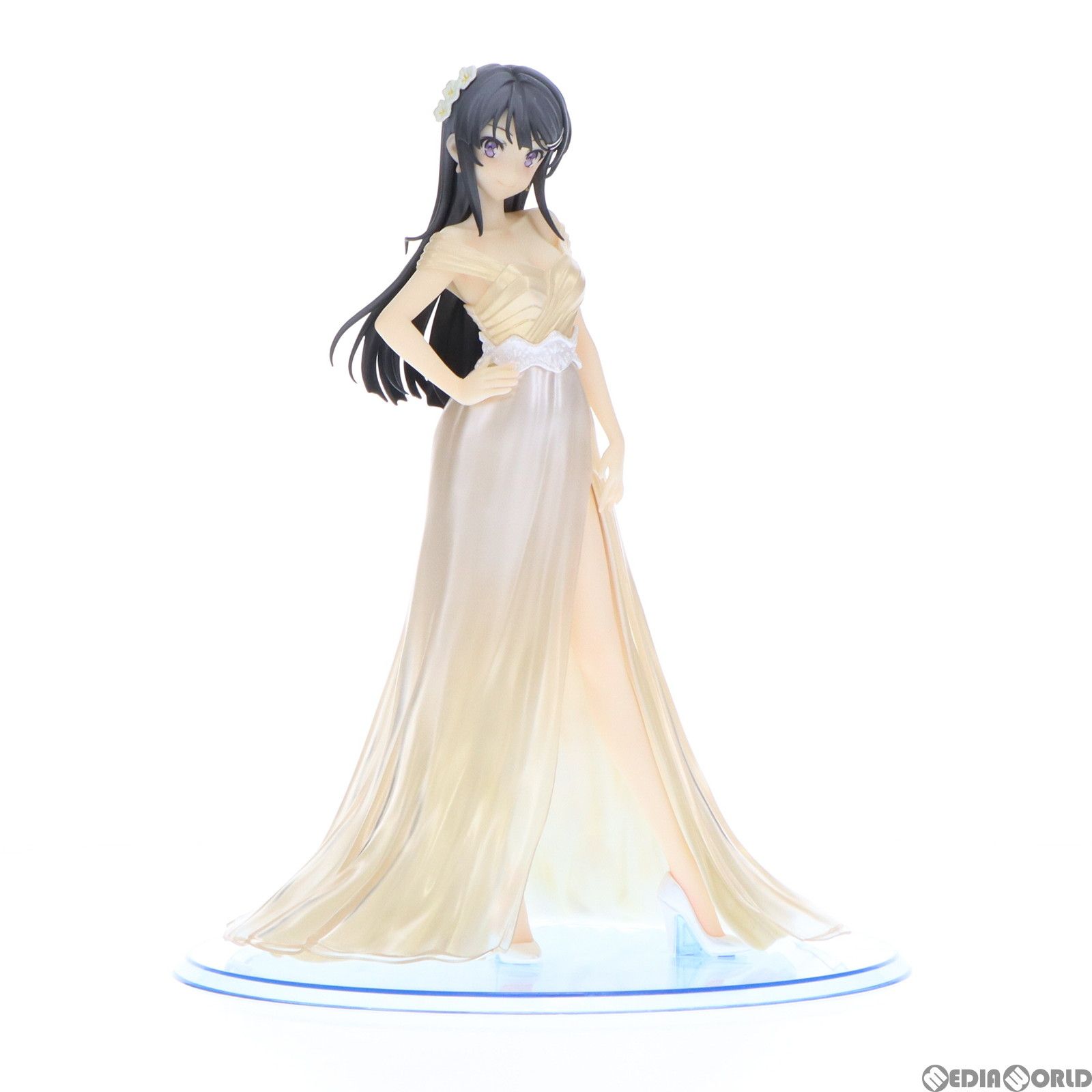ANIPLEX+限定 桜島麻衣〜ウェディングver.〜(さくらじままい) 青春ブタ野郎はゆめみる少女の夢を見ない 1/7 完成品 フィギュア(MD18-0782001) アニプレックス 青春ブタ野郎はゆめみる少女の夢を見ない 桜島麻衣