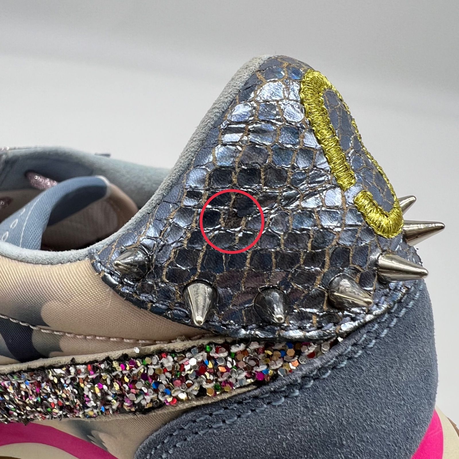 MARC JACOBS アスターライトニングボルト ジョガー スニーカー MARC JACOBS アスターライトニングボルト ジョガー スニーカー