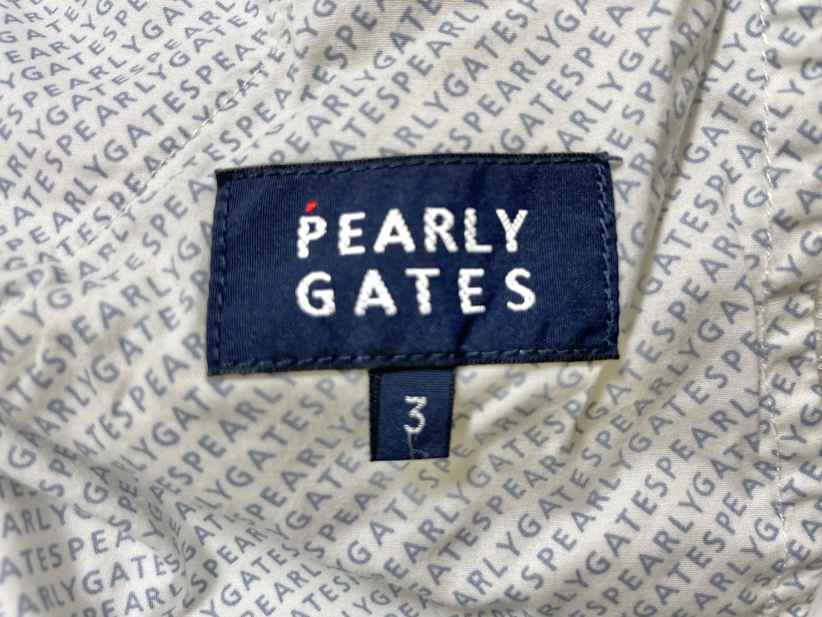 PEARLY GATES パーリーゲイツ ストレッチハーフパンツ ホワイト