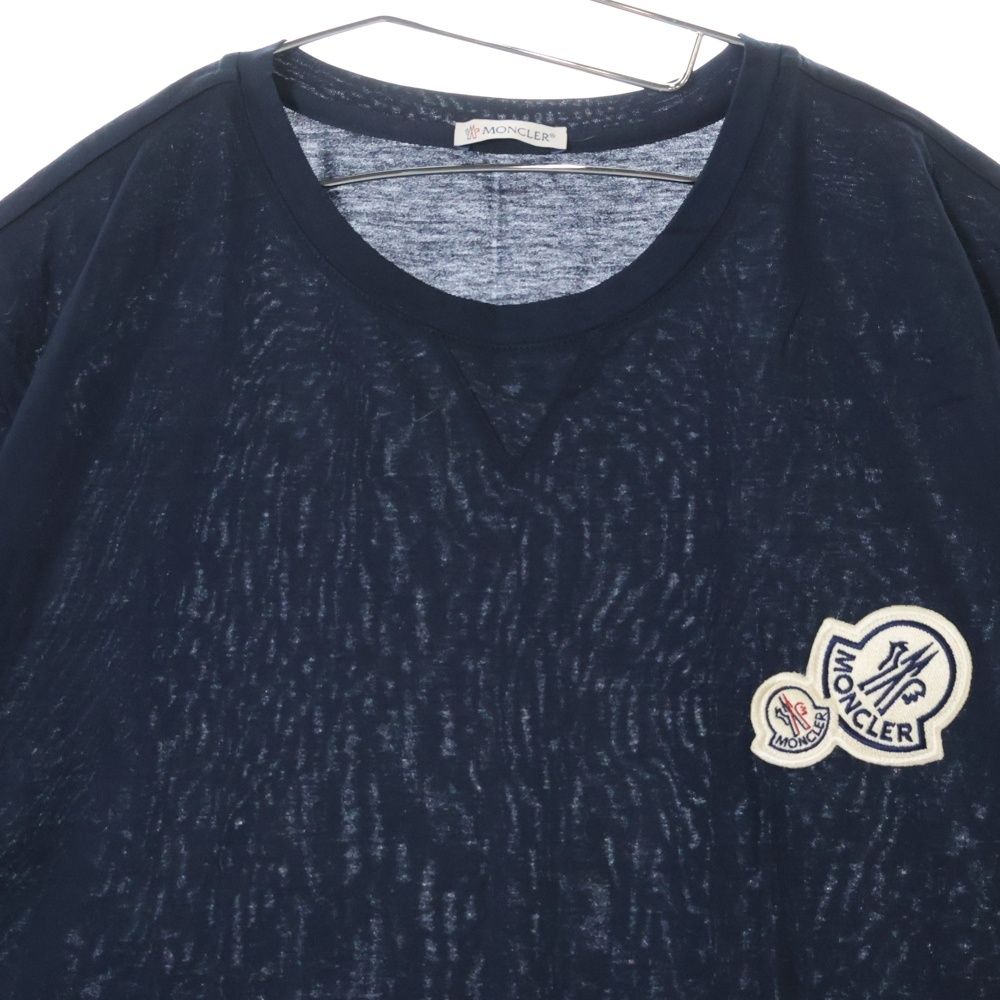 美品⭐︎ MONCLER モンクレール ニット ロゴワッペン マグリア 長袖 MONCLER P5 モンクレール ニット メンズ 袖ワッペン クルー