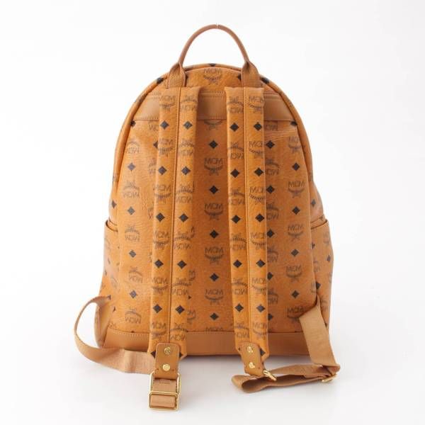 MCM ヴィセトス バックパック リュック キャメル ブラウン ※臭い汚れ