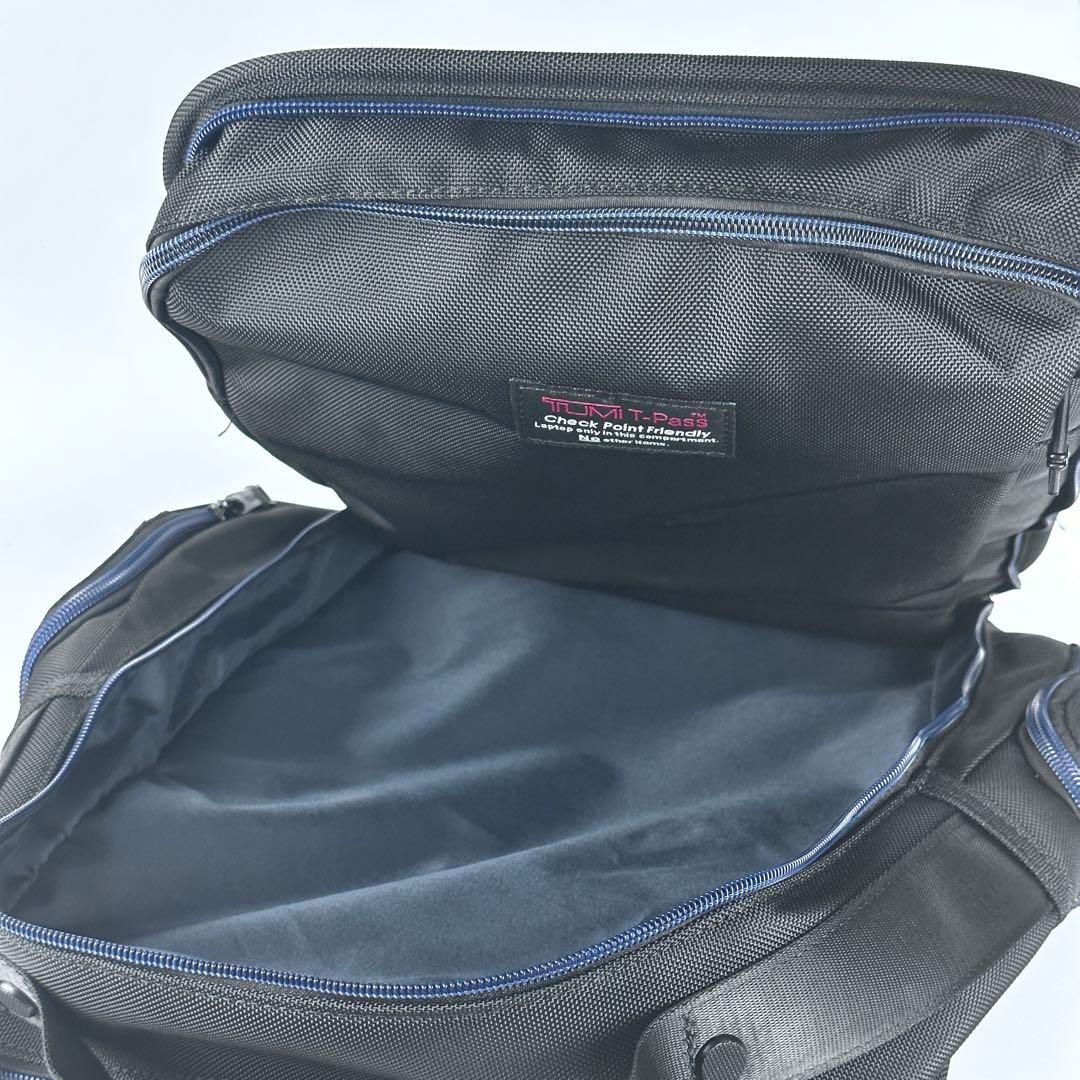 TUMI ALPHA3 ブリーフパック ブルーライン - メルカリ