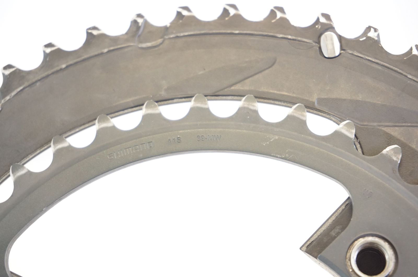 中古：R8000 アルテグラ チェーンリング 53-39 シマノ ULTEGRA