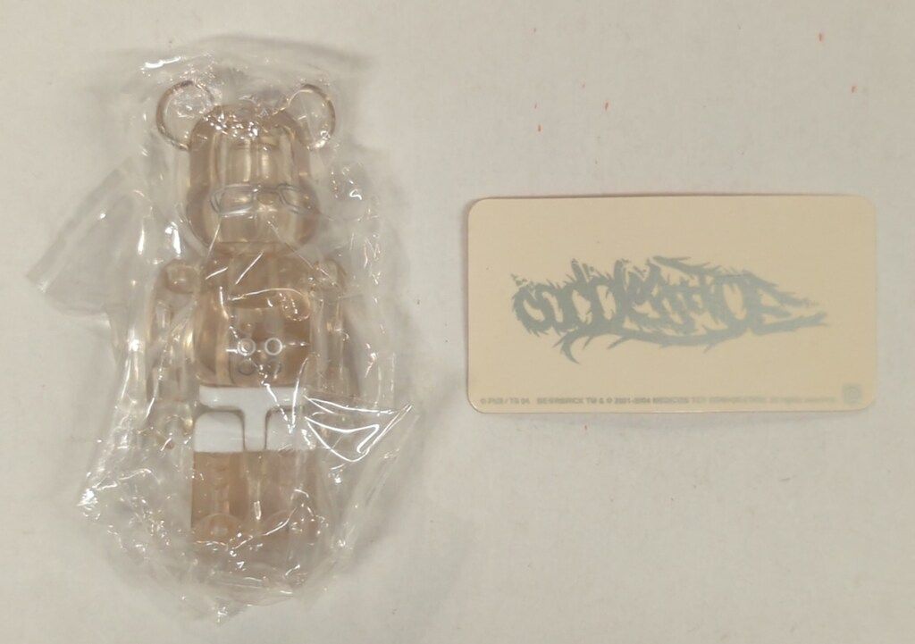 MEDICOMTOY BE@RBRICK ANIMAL裏 COCOBAT JOE(クリア) 100