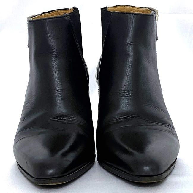 エルメス ブーティ ブラック サックアデペッシュ 美品 22.0cm レザー