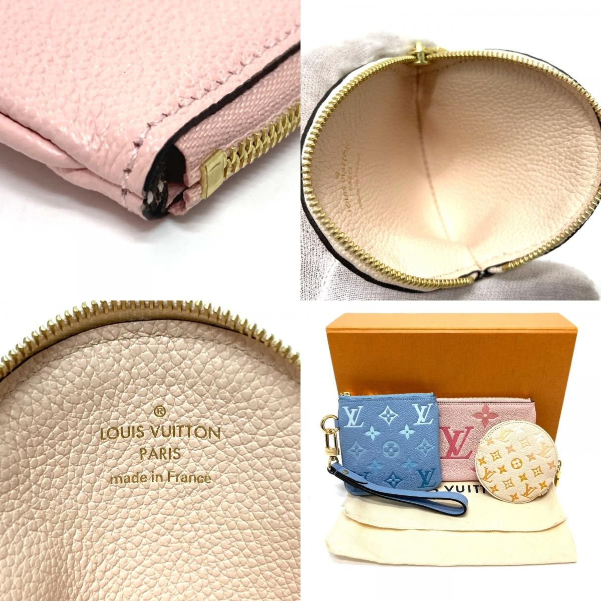 ルイヴィトン M80407 アンプラント ポシェットトリオバイザプール