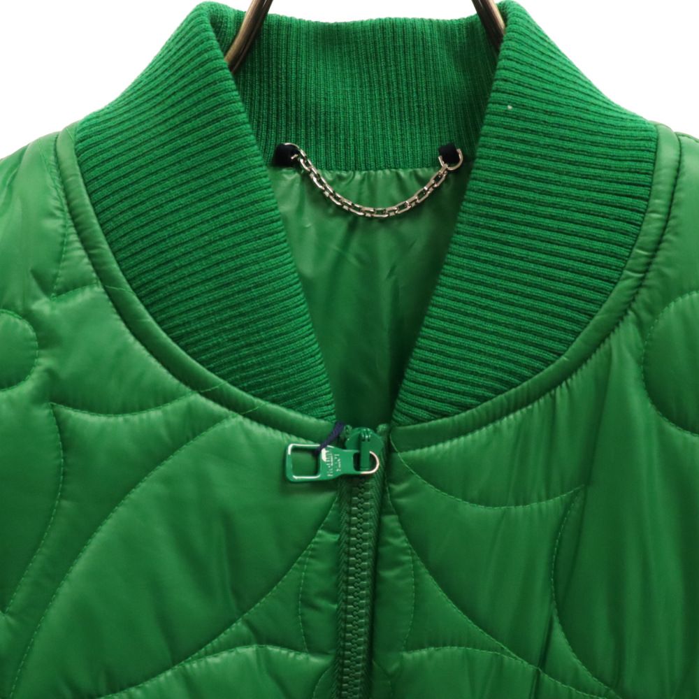 LOUIS VUITTON緑色キルティングジャケット LOUIS VUITTON緑色キルティングジャケット LOUIS VUITTON緑色
