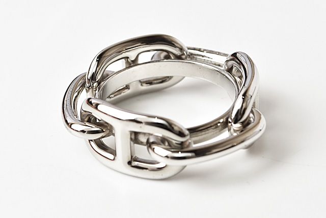 エルメス スカーフリング/スカーフホルダー HERMES ジャンボ シェーヌ エルメス スカーフリング/スカーフホルダー HERMES ジャンボ シェーヌ