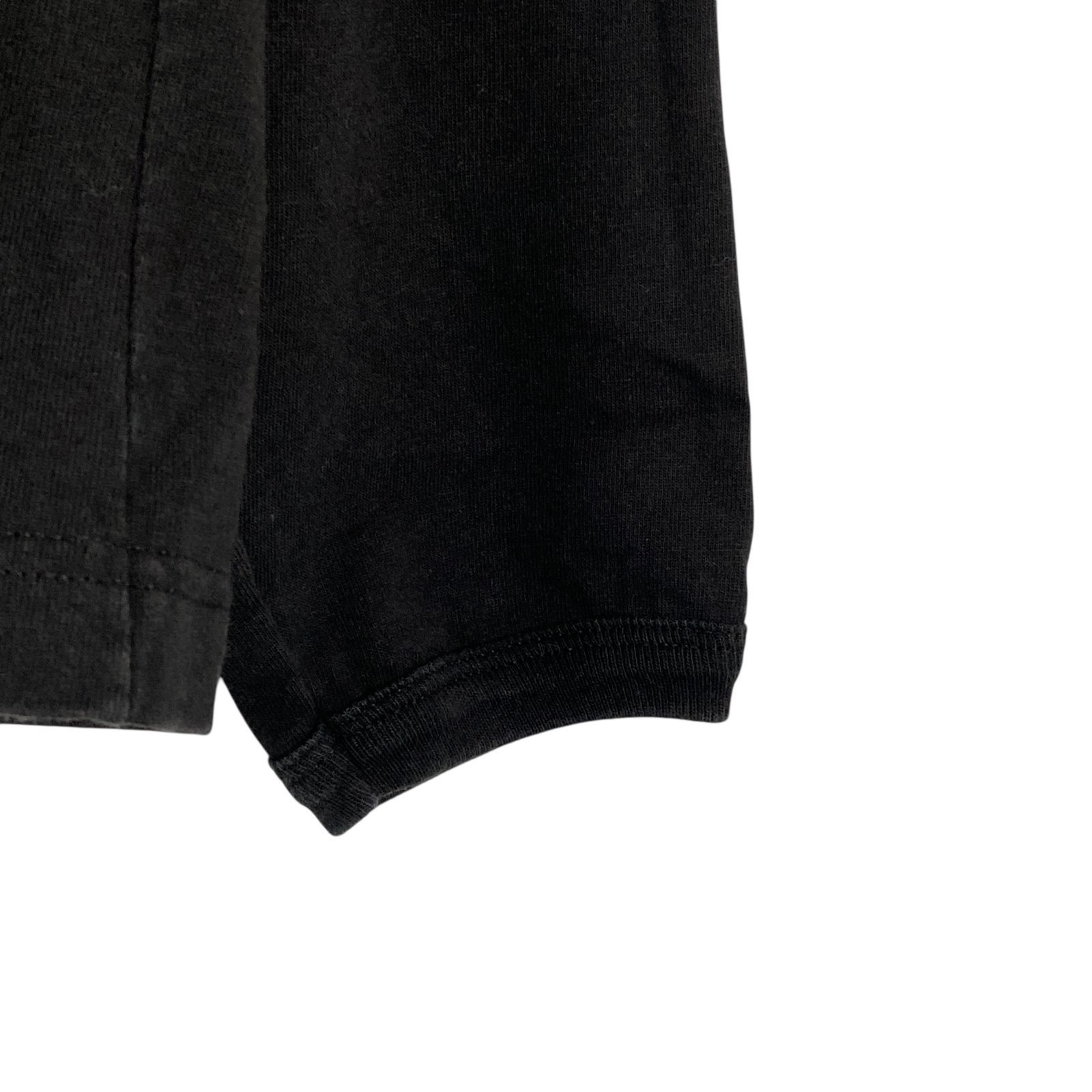 希少 00s STUSSY ステューシー Tシャツ 長袖 ロンT スカル SSリンク 黒 