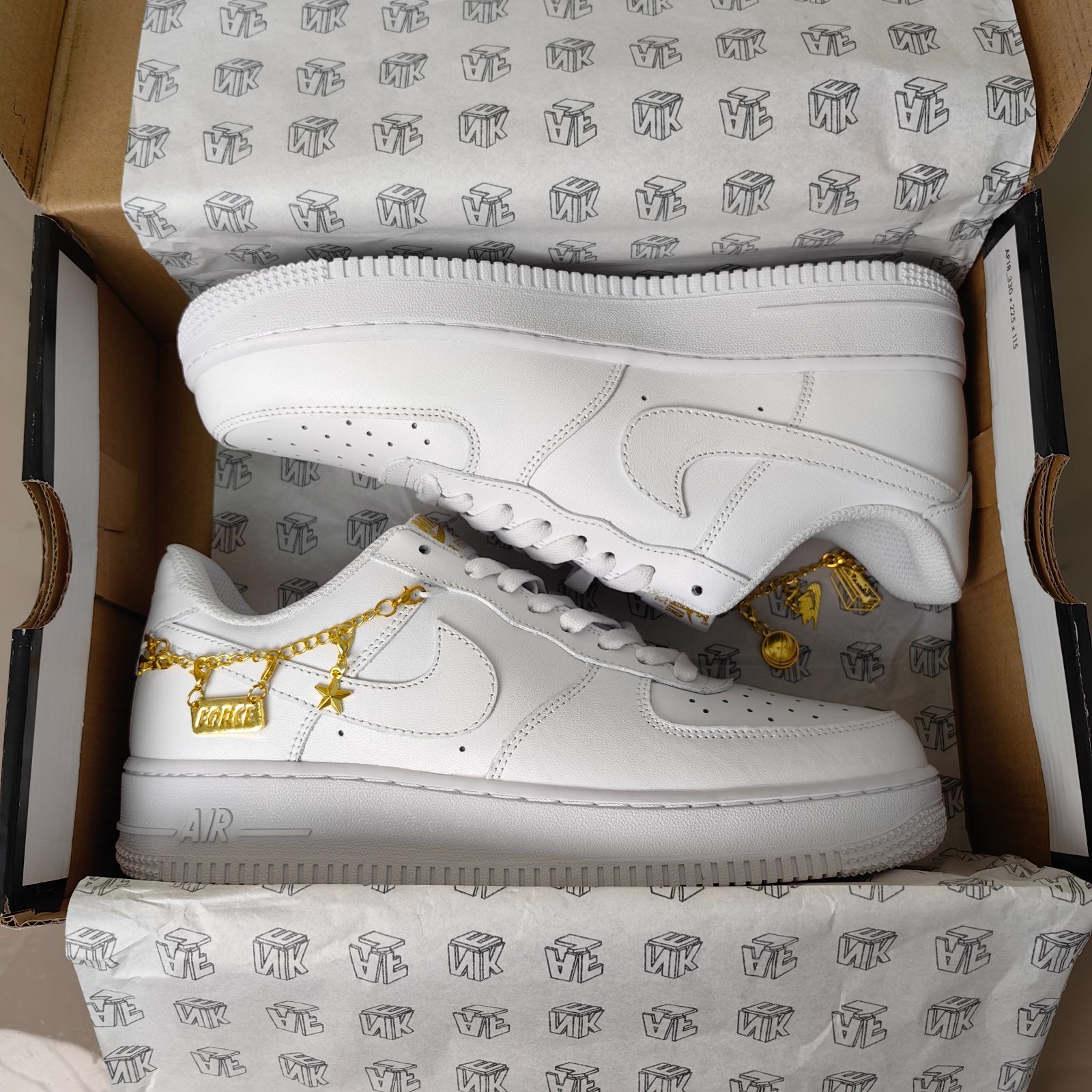新品未使用 ナイキ スニーカー Nike Air Force 1 Low White Pendats 