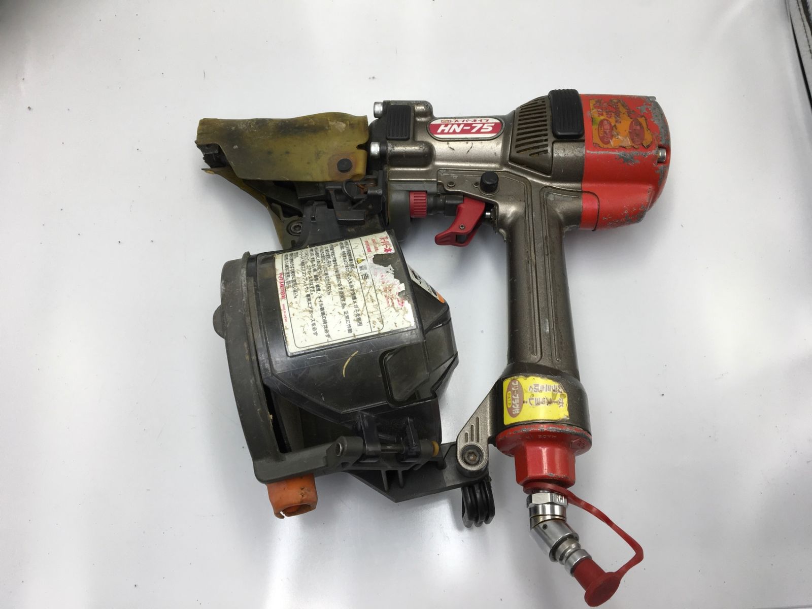 1円 MAX マックス HN-75 スーパーネイラ 高圧釘打機 動作確認済み 1円 MAX マックス HN-75 スーパーネイラ 高圧釘打機 動作確認済み