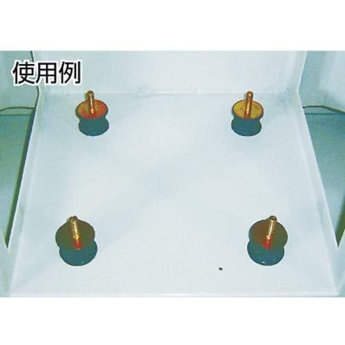 TRUSCO トラスコ 丸型防振ゴム 片ボルトタイプ 最大荷重980N TB504