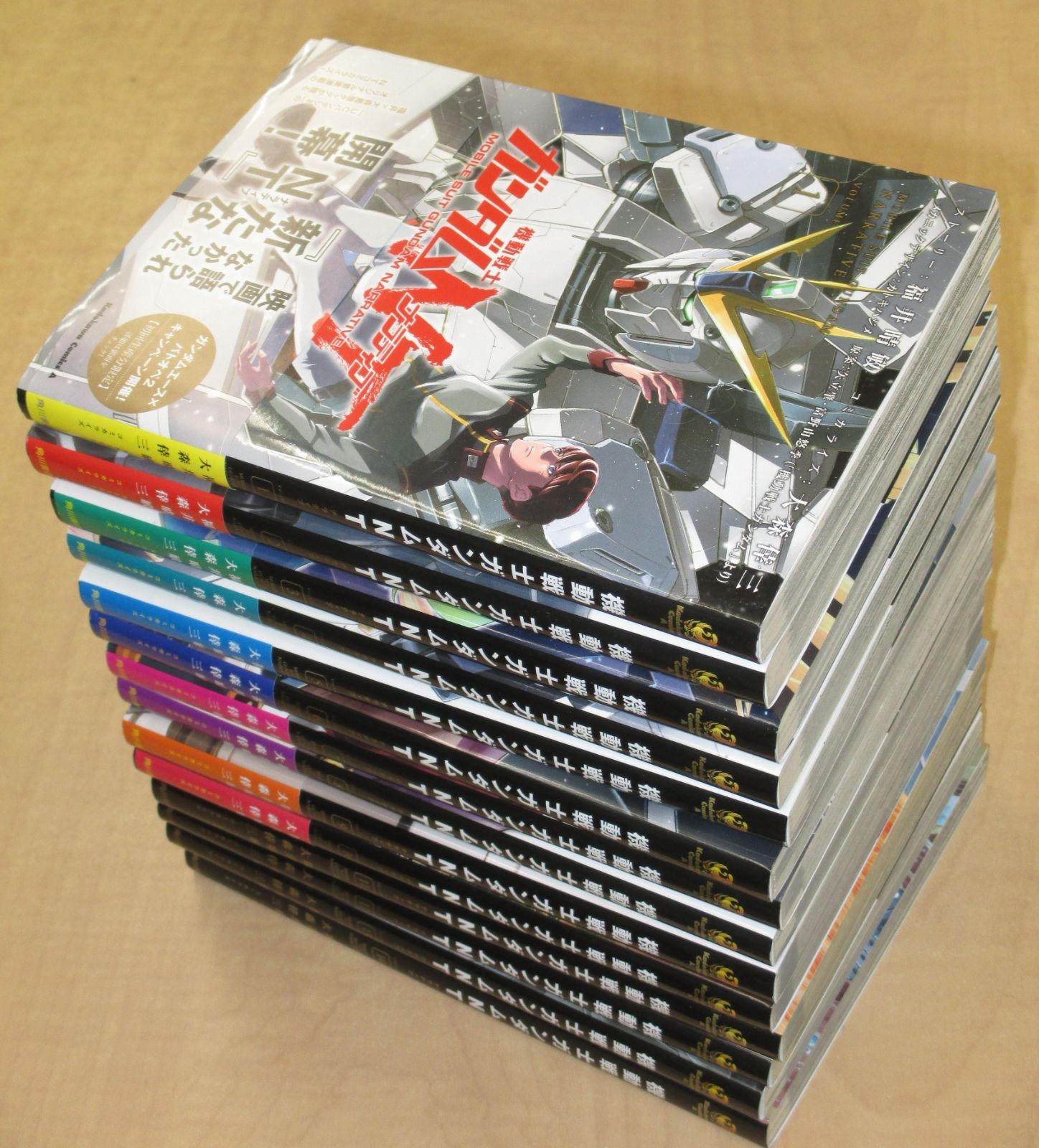 機動戦士ガンダムNT」1-14巻セット 1-10巻帯付き - メルカリ