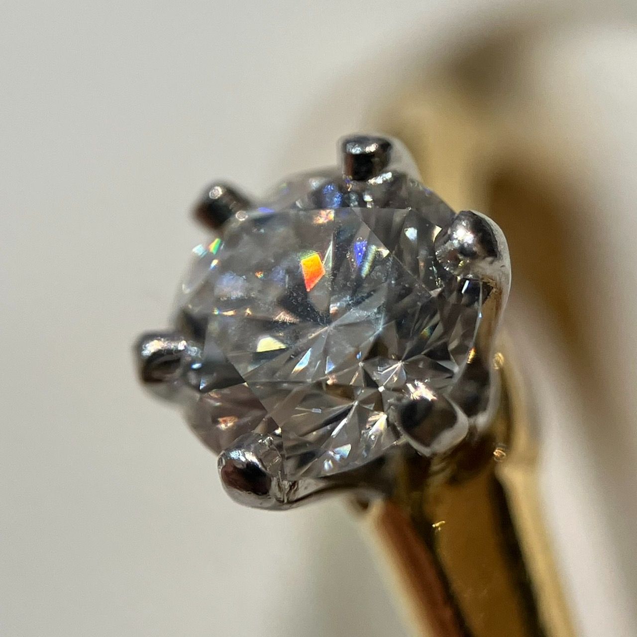 TIFFANY ティファニー ソリテール ダイヤモンド リング K18