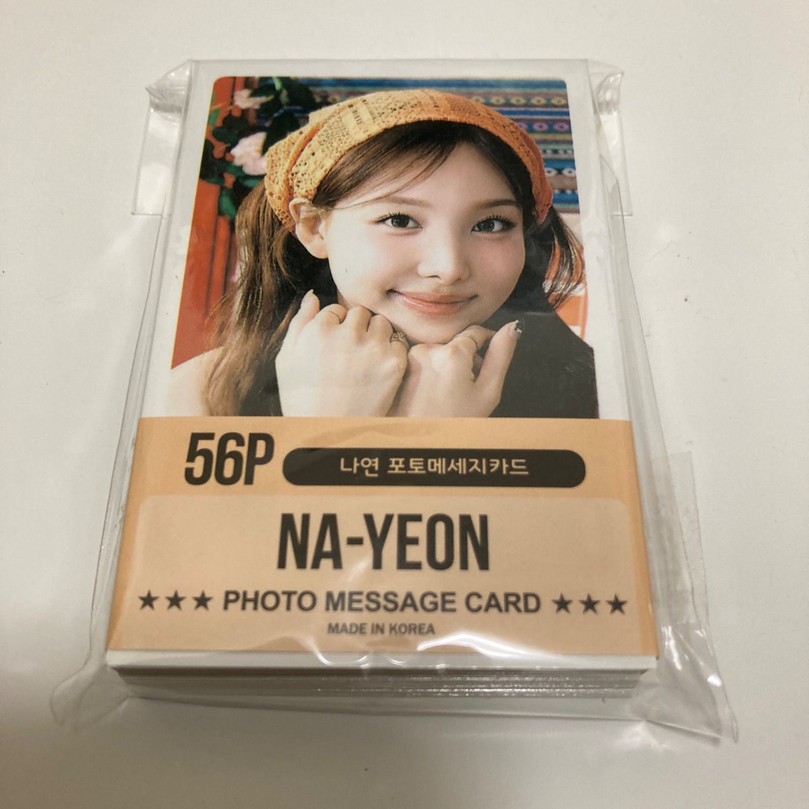 twice ナヨン メッセージカード56枚入り - メルカリ