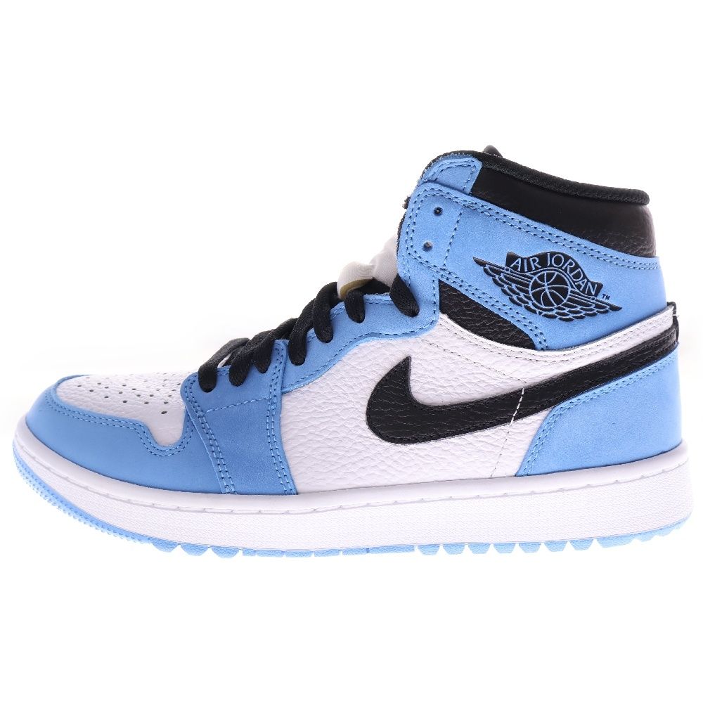 NIKE (ナイキ) AIR JORDAN 1 HIGH GOLF UNIVERSITY BLUE エア