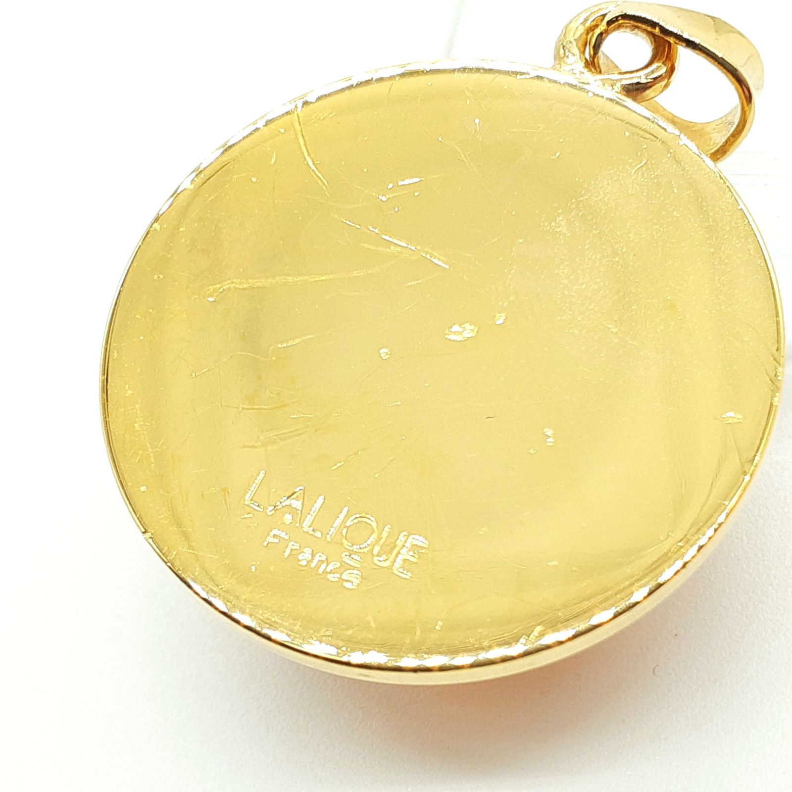 【箱付き】lalique ネックレス　チョーカー　クリスタル　ゴールド Yahoo!オークション -「lalique」(ネックレス、ペンダント