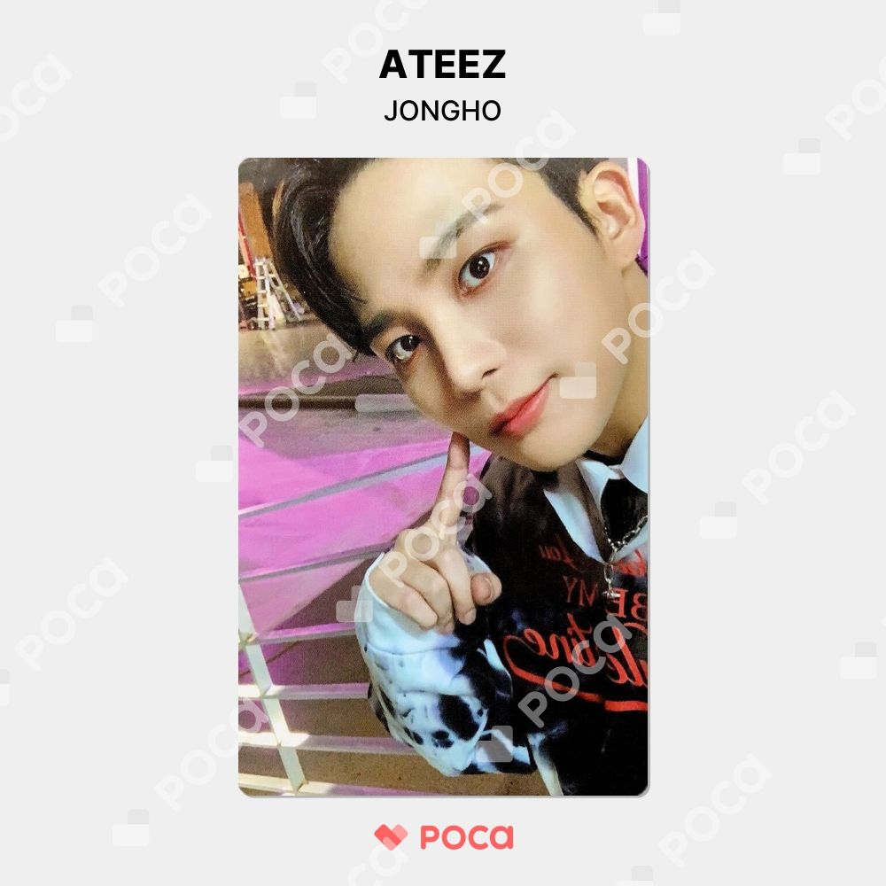 ATEEZ - ジョンホ MOVEMENT 封入 トレカ セット ATEEZ MOVEMENT 封入トレカ 店舗限定トレカ 5枚 セット ジョンホ