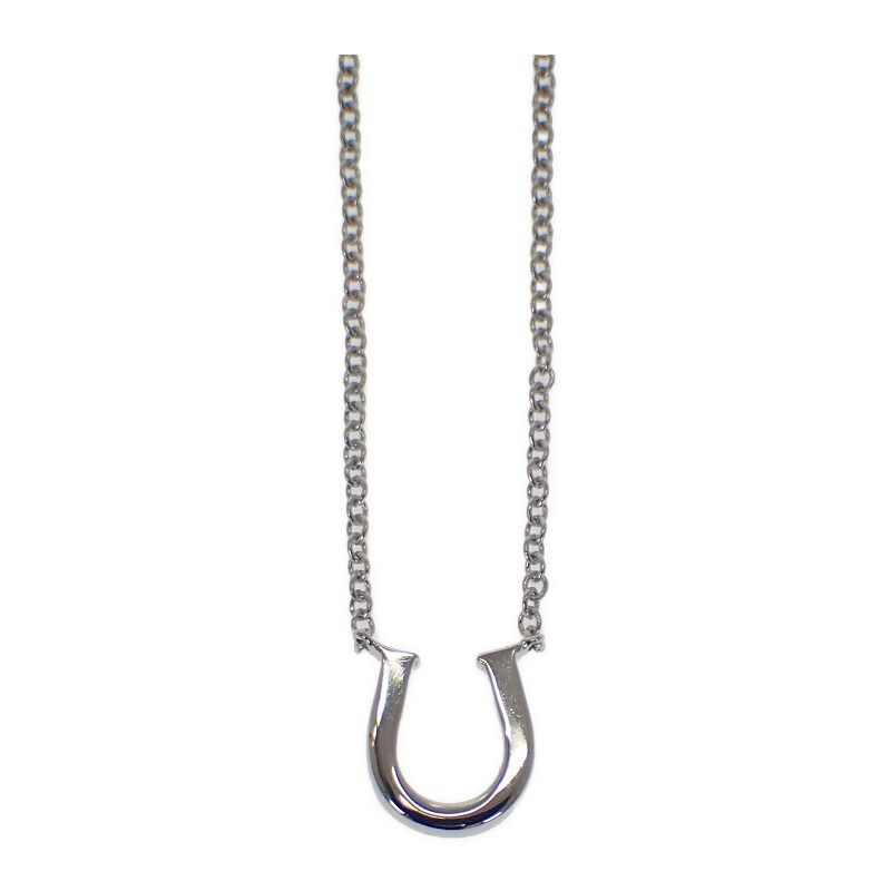 Tiffany & Co. メトロクロネックレスホワイトゴールドK18 ティファニー TIFFANY＆CO メトロクロス ネックレス K18WG