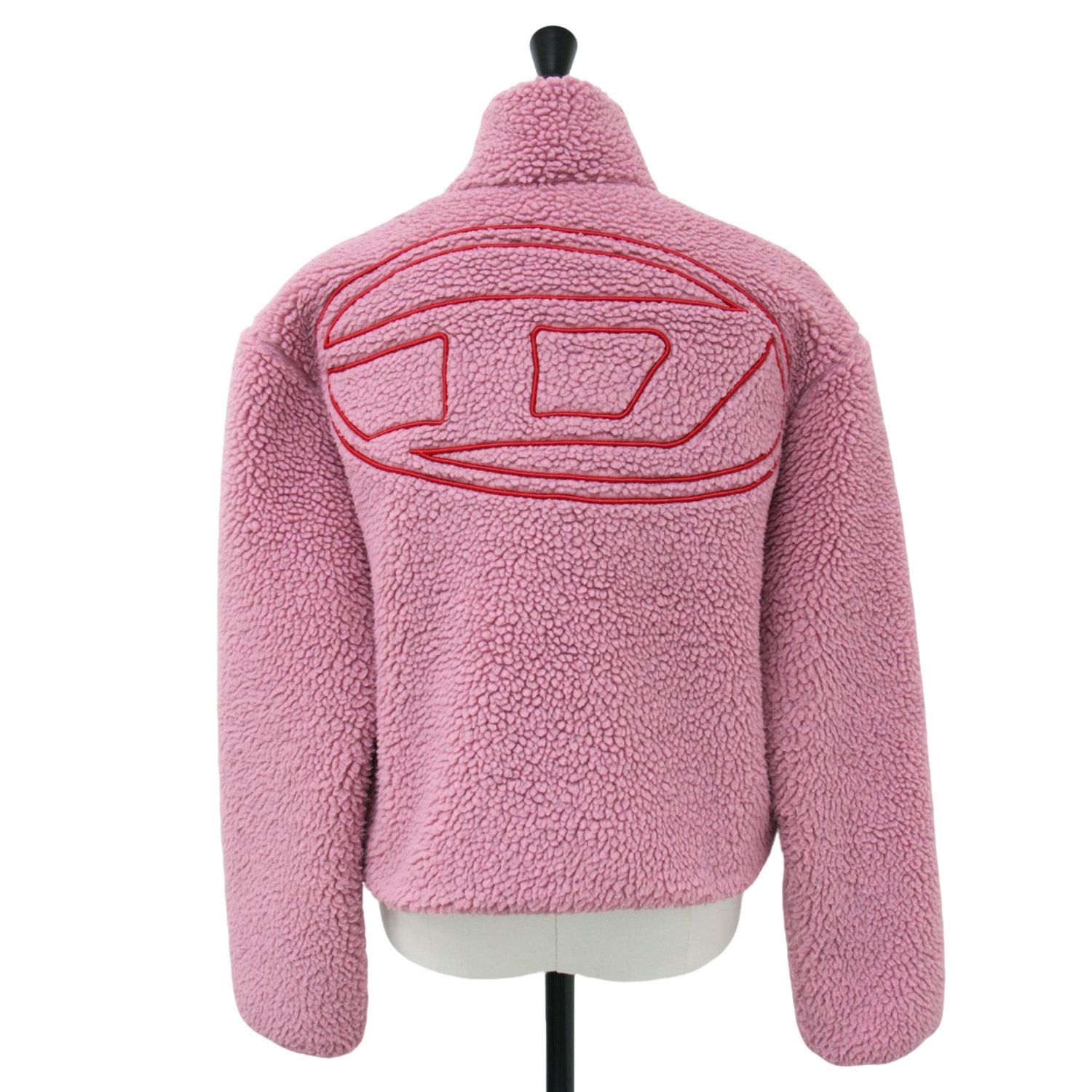 DIESEL ディーゼル ブルゾン ピンク サイズ:XS 23秋冬 ジップアップ