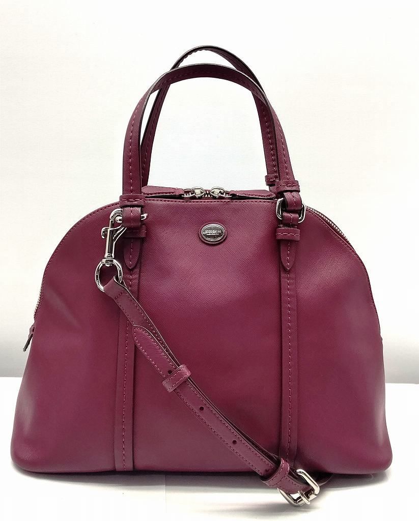 25k-280t【中古】COACH コーチ 2WAY ショルダー ハンドバッグ