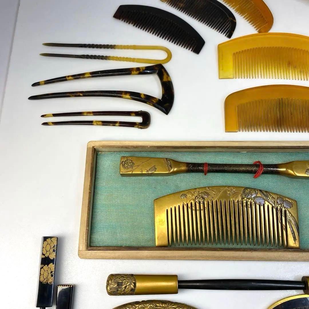 本鼈甲 櫛、簪多数 156g 東Y6-0501ア⑬ - メルカリ