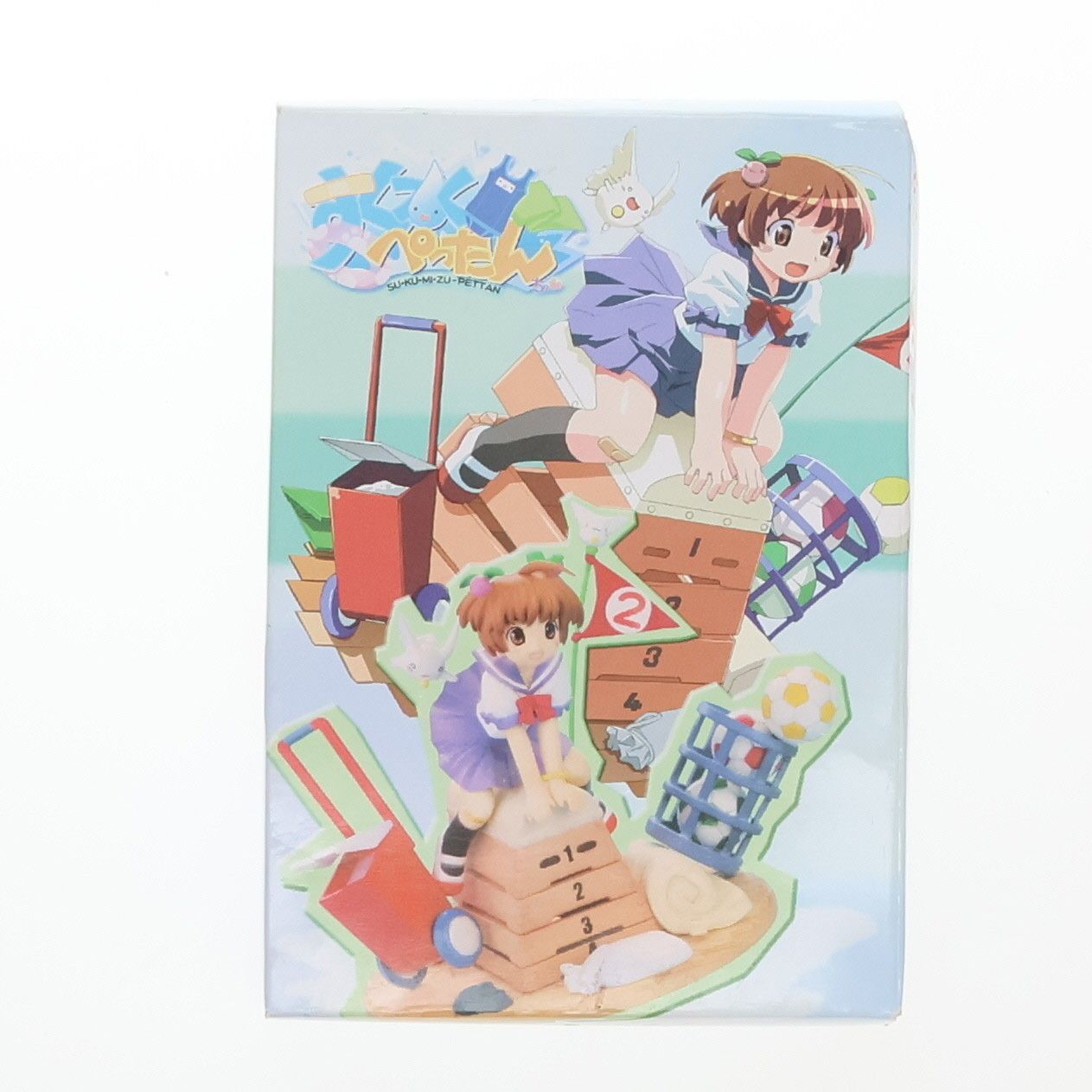 (フィギュア単品) ますかっと・びおれちゃん すく水ぺったん 同梱品 塗装済み組み立て品 フィギュア T&#39;s system.(ティーズシステム) フィギュア単品) ますかっと・びおれちゃん すく水ぺったん 同梱